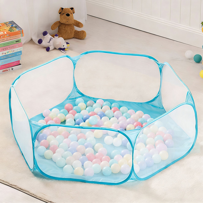 Baby Nursery Boy - Piscina di palline pieghevole e portatile