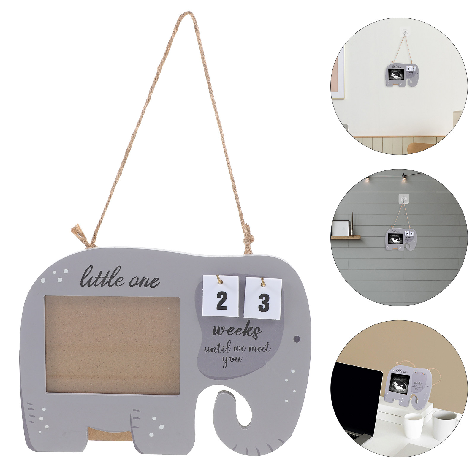 Baby Nursery Frames - Cornice per Foto Ecografiche del Neonato,