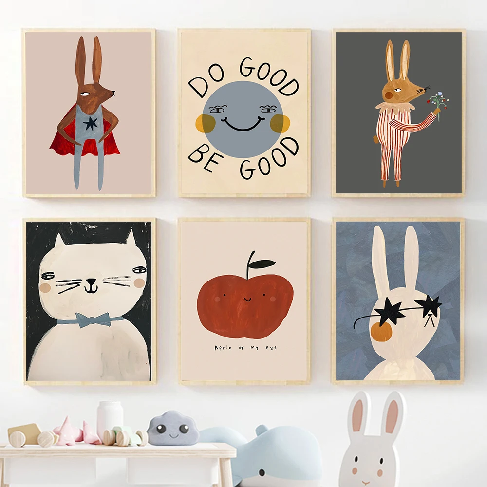 Baby Nursery Frames - (Senza cornice) Divertente quadro su tela
