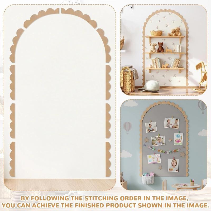 Baby Nursery Frames - Decorazione ad Arco in Legno per