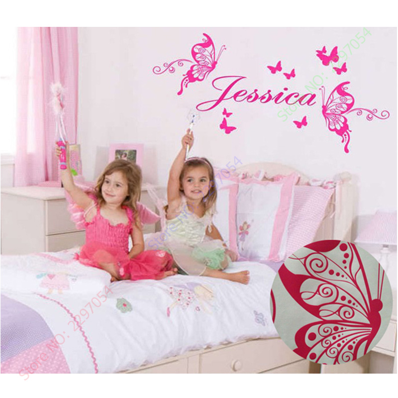 Nuove farfalle nome personaliz - Baby Girl Nursery Quotes recensione e prezzo