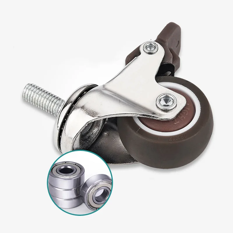 4pcs Furniture Casters Wheels  - Baby Nursery Trolley recensione e prezzo