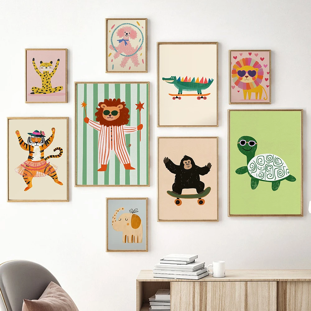 Poster su tela minimalista: Yo - Baby Nursery Frames recensione e prezzo