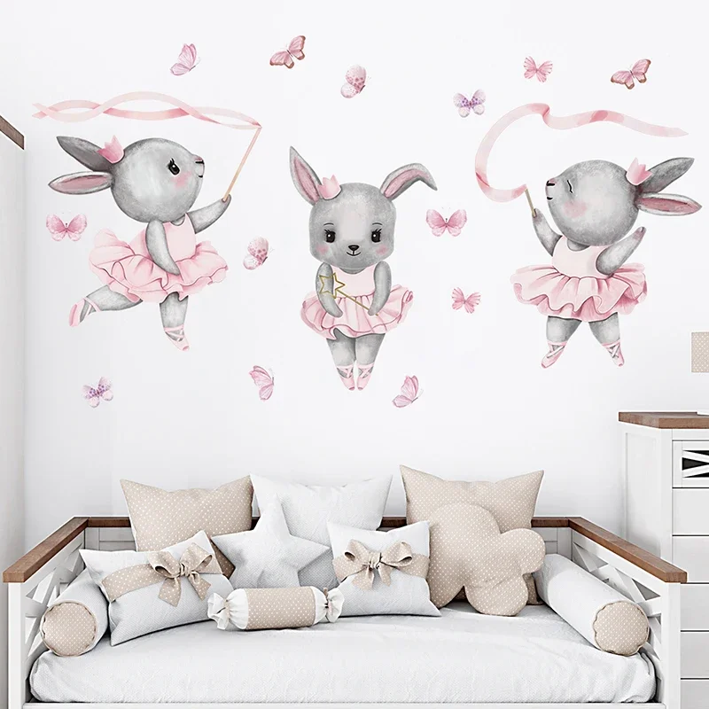 Dipinto a mano Balletto Conigl - Baby Girl Nursery Quotes recensione e prezzo