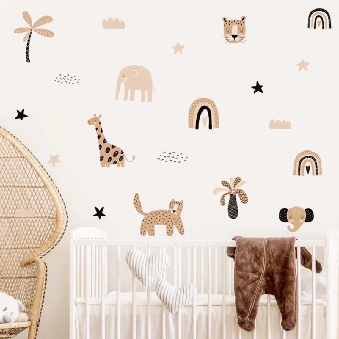 Adesivi Murali Boho con Arcoba - Baby Nursery Decor Girl recensione e prezzo