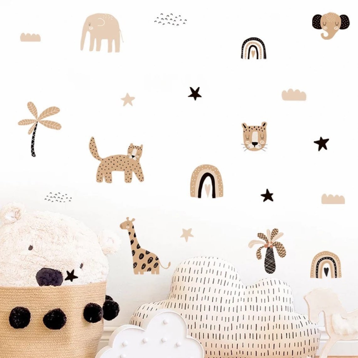 Adesivi Murali Boho con Arcoba - Baby Nursery Decor Girl recensione e prezzo